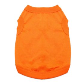 100% Cotton Dog Tanks (Color: Sunset Orange, size: 3X-Large)