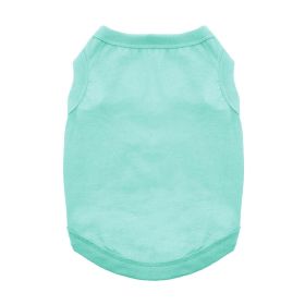 100% Cotton Dog Tanks (Color: Teal, size: 3X-Large)